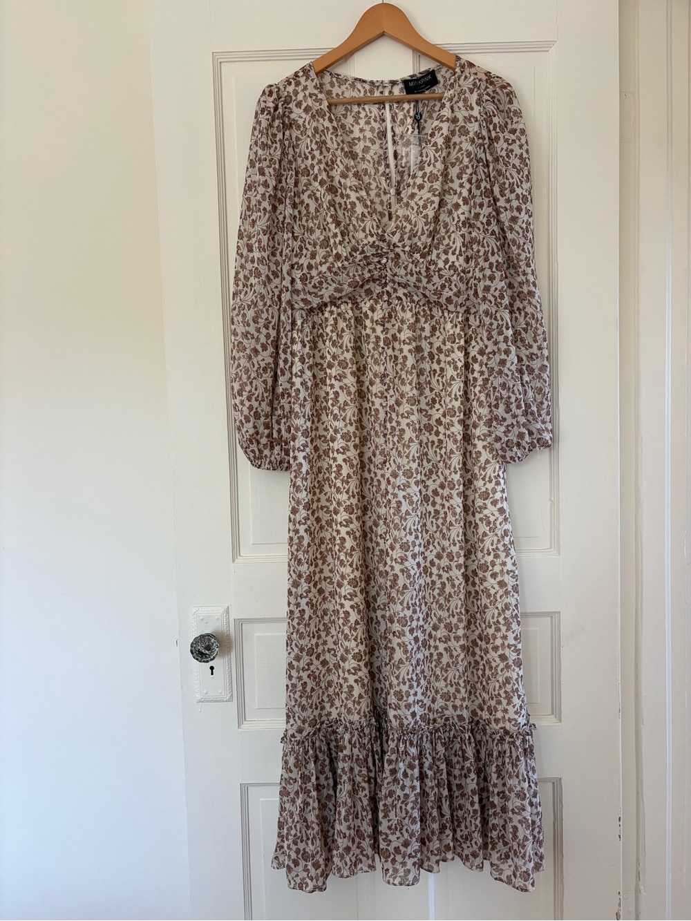 NWT MINKPINK Amalia Floral Maxi Dress - Picture 15 of 16